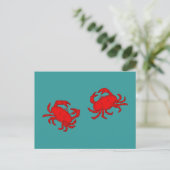 Carte Postale crabs (Debout devant)