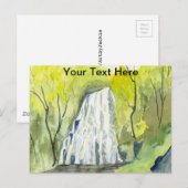 Carte Postale Crabtree Falls (Devant / Derrière)