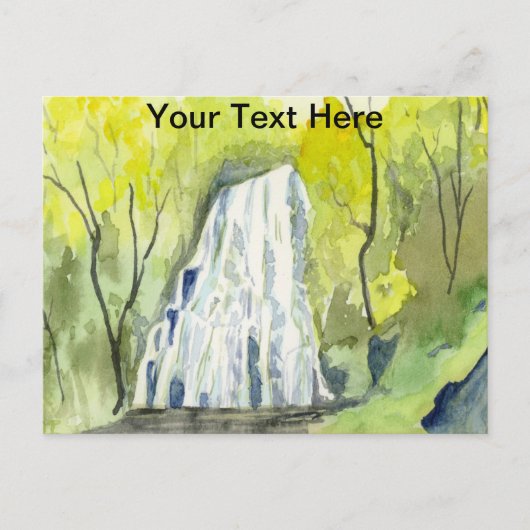 Carte Postale Crabtree Falls (Devant)