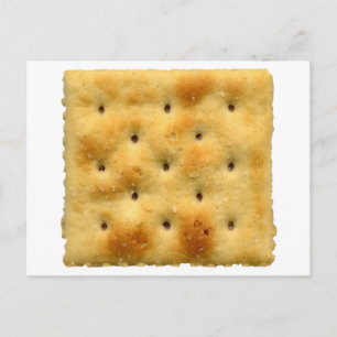 Carte Postale Crackers de soda saltine