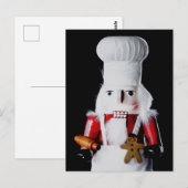 Carte Postale Crackeur de noix Chef  (Devant / Derrière)