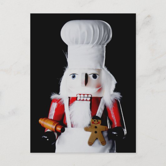 Carte Postale Crackeur de noix Chef  (Devant)