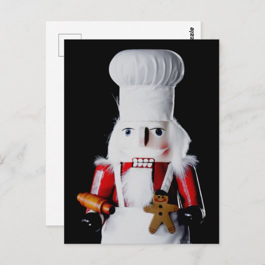 Carte Postale Crackeur de noix Chef (Devant / Derrière)