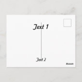 Carte Postale Crackeur de noix Chef (Dos)