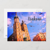 Carte Postale Cracovie (Devant / Derrière)