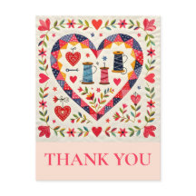 Crafter Quilting Sewing Thank you