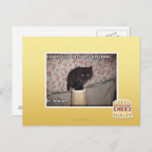 Carte Postale Craignez-moi (Devant / Derrière)