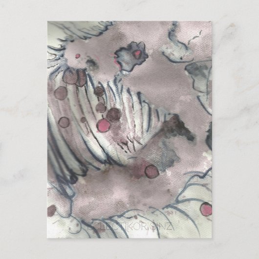 Carte Postale Cranberry Bog Tea Creature 006 (Devant)