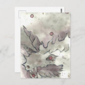 Carte Postale Cranberry Bog Tea Creature 007 (Devant / Derrière)