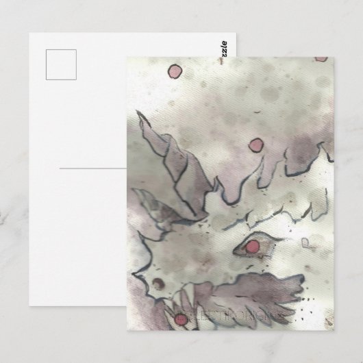 Carte Postale Cranberry Bog Tea Creature 007 (Devant / Derrière)