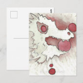 Carte Postale Cranberry Bog Tea Creature 01 (Devant / Derrière)