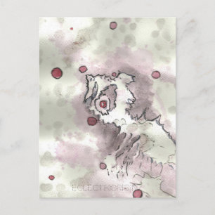 Carte Postale Cranberry Bog Tea Creature 011