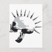 Carte Postale crâne (Devant)