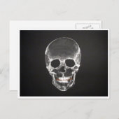Carte Postale crâne (Devant / Derrière)