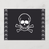 Carte Postale Crâne (Devant)