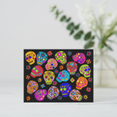 Carte Postale Crâne à sucre (Debout devant)