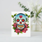 Carte Postale Crâne à sucre (Debout devant)