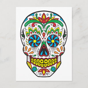 Carte Postale Crâne à sucre