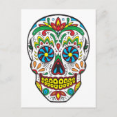 Carte Postale Crâne à sucre (Devant)