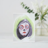 Carte Postale Crâne à sucre (Debout devant)