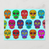 Carte Postale Crâne à sucre (Devant)