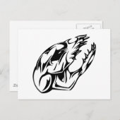 Carte Postale Crâne animal (Devant / Derrière)