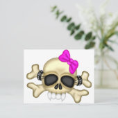 Carte Postale Crâne craché (Debout devant)