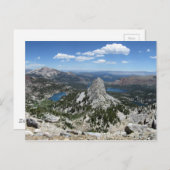 Carte Postale Crâne Cristal Mammoth Lakes Basin Mammoth Crest (Devant / Derrière)