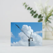 Carte Postale Crane Cumulonimbus (Debout devant)