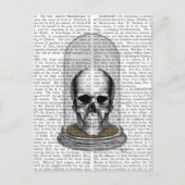 Carte Postale Crâne dans Bell Jar 2 (Devant)