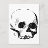 Carte Postale crâne de spoopy (Devant)