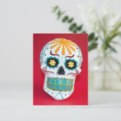 Carte Postale Crâne de Sucre (Debout devant)