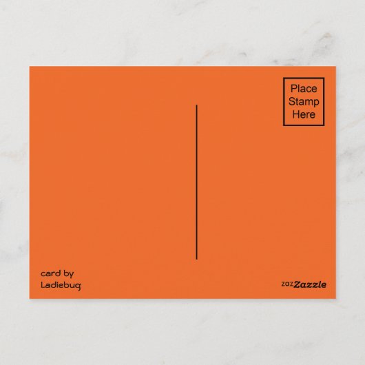 Carte Postale Crâne et os croisés (Dos)