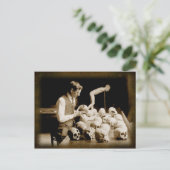 Carte Postale Crâne humain traité (Debout devant)