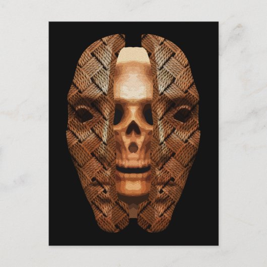 Carte Postale Crâne intérieur : dévoiler la complexité intérieur (Devant)