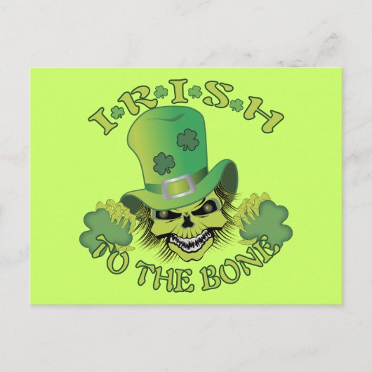 Carte Postale Crâne irlandais (Devant)