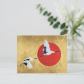 Carte Postale Crane japonaise (Debout devant)