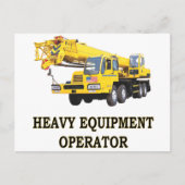 CARTE POSTALE CRANE MOBILE (Devant)