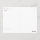 Carte Postale Crane Prairie (Dos)