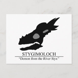 Carte Postale Crâne Stygimoloch