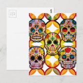 Carte Postale Crânes à sucre (Devant / Derrière)