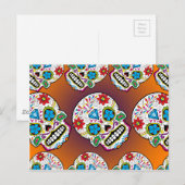 Carte Postale Crânes à sucre (Devant / Derrière)