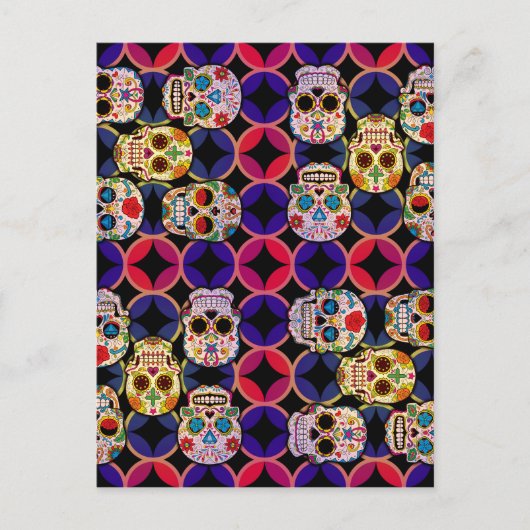 Carte Postale Crânes à sucre (Devant)