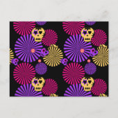 Carte postale crânes de fête (Devant)