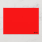 Carte Postale Crânes et Signet sanguin (Dos)