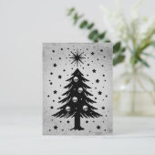 Carte Postale Crânes pour arbre de Noël (Debout devant)