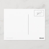 Carte Postale Crapaud de Piggyback (Dos)