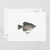 Carte Postale Crappie (titre) (Devant / Derrière)