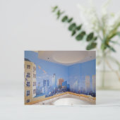 Carte Postale Crash de Londres New York (Debout devant)