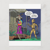 Carte Postale Crash Test Hippie Funny (Devant)